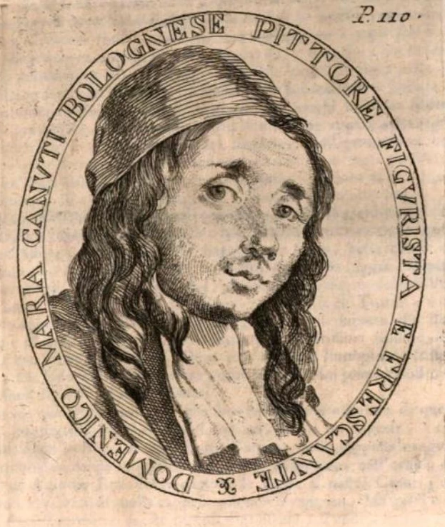 Vite de pittori Bolognesi non descritte nella Felsina pittrice - Ritratto di Domenico Maria Canuti